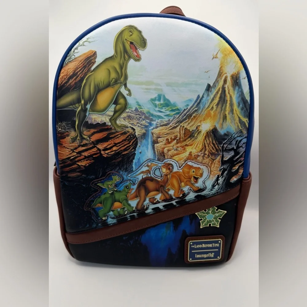 Loungefly the Land Before Time mini backpack NWT RARE
